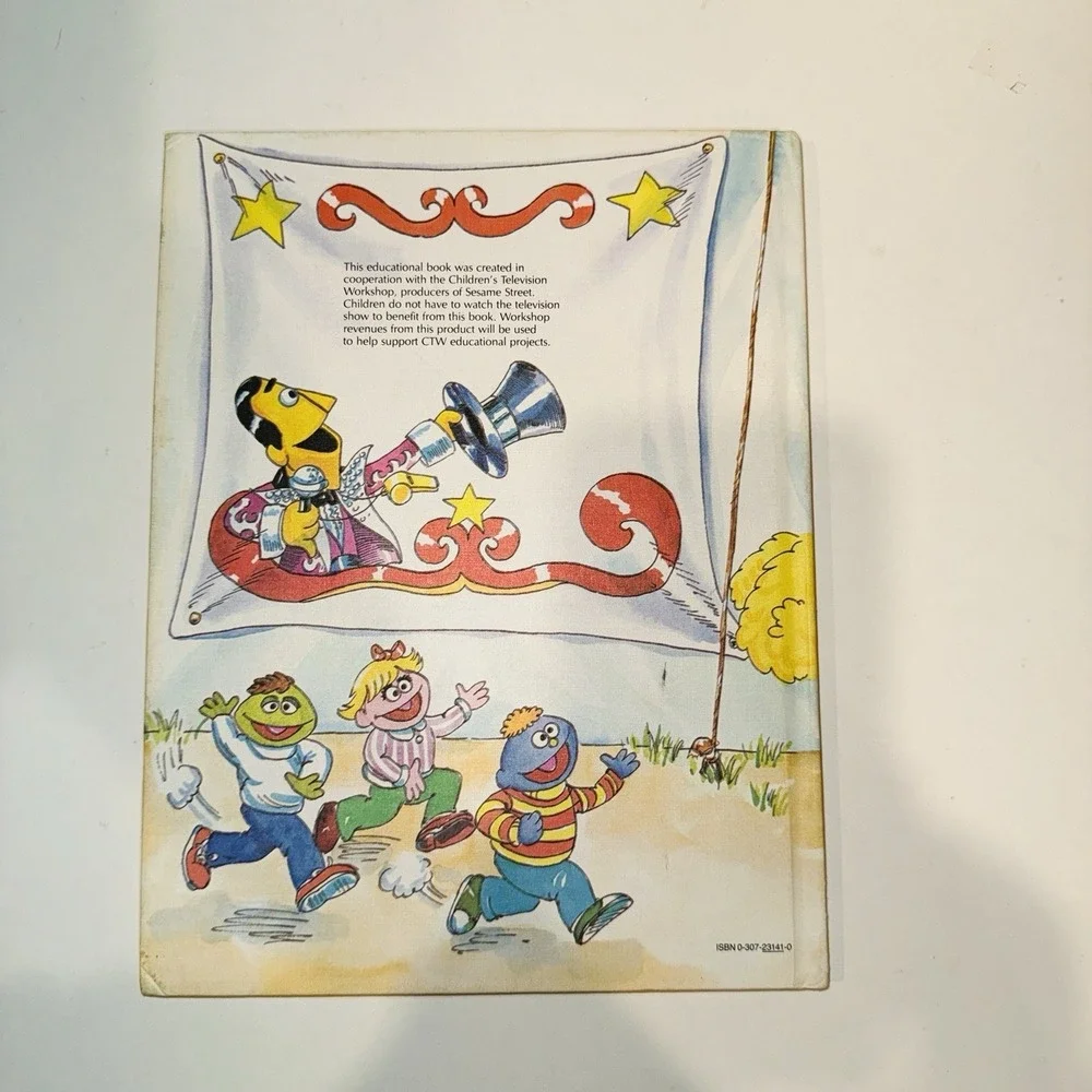 Vintage Sesame Street Book Club Hardcover Lot of 8 Grover Big Bird Count